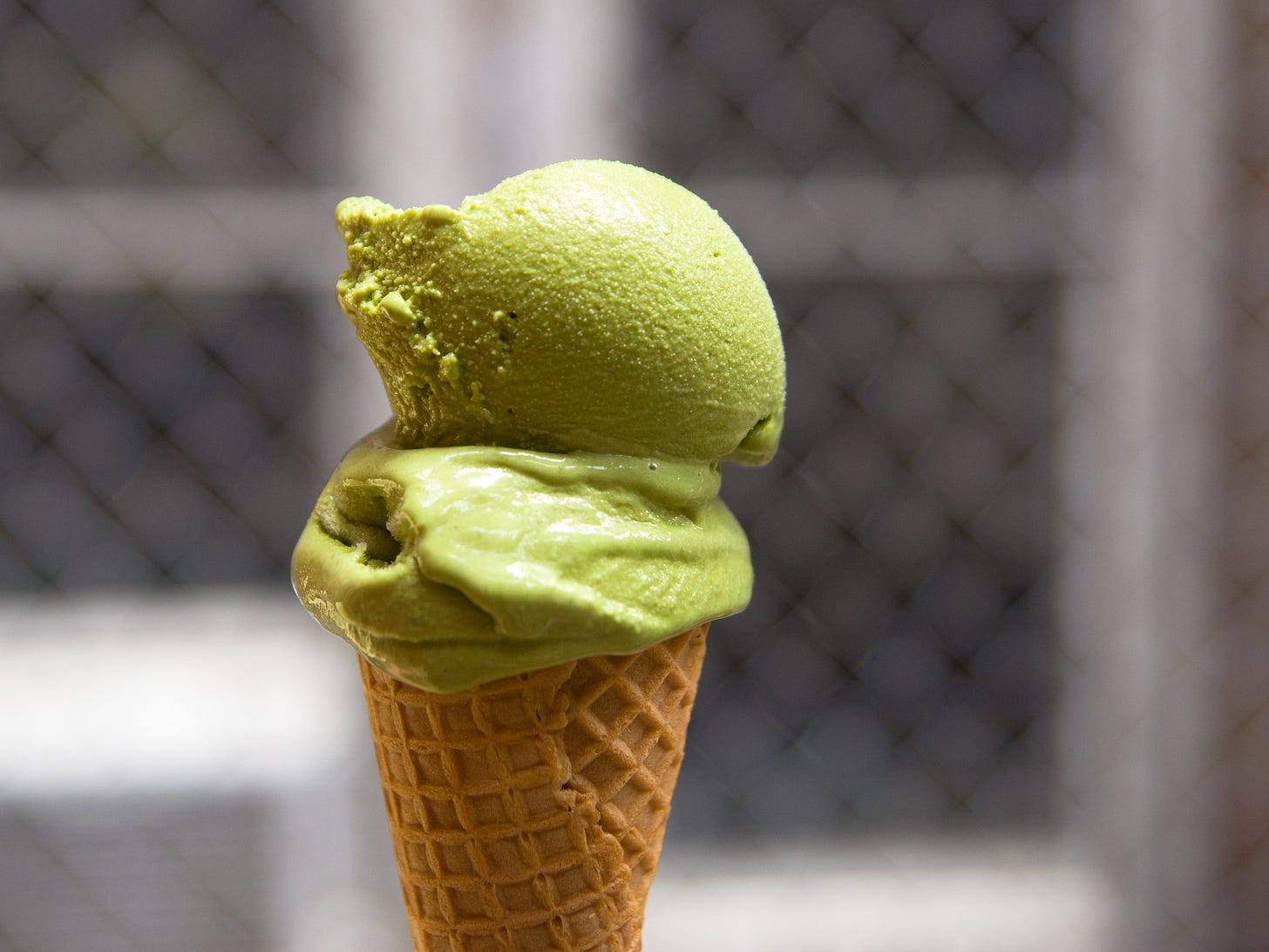 ID: Ginger green tea ice cream