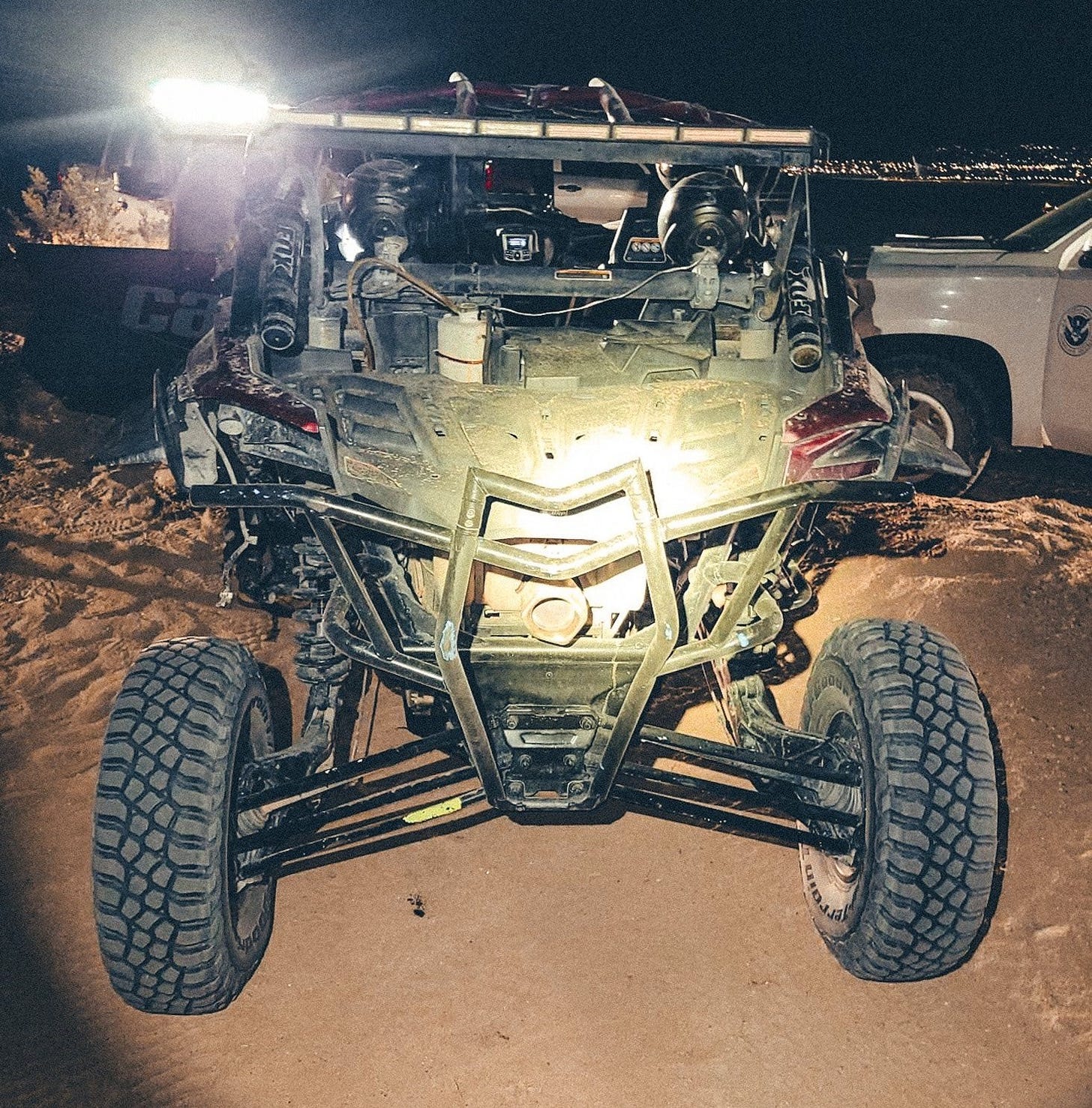 This camouflaged UTV was seized from a human smuggler by US Border Patrol Agents in the El Paso Sector in October, 2024.