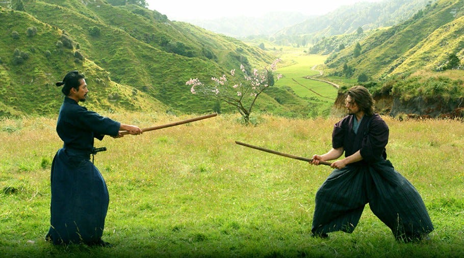 Remember this scene from the Last Samurai? what is this type of wooden  sword fighting called? : r/AskReddit