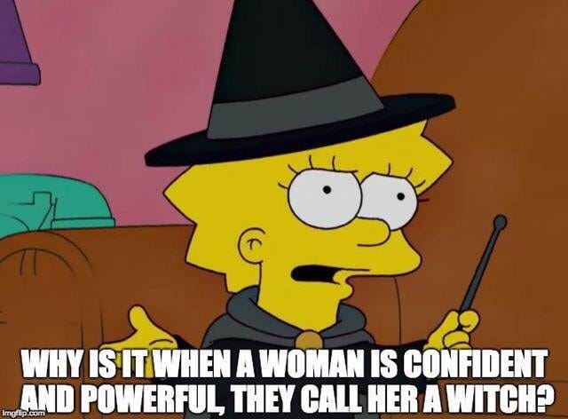 Lisa Simpson is my fantasy cartoon coven matriarch, I remember her as  brave, unapologetically smart, and sensitive - she made me want to do well  in school. Who's yours? : r/WitchesVsPatriarchy