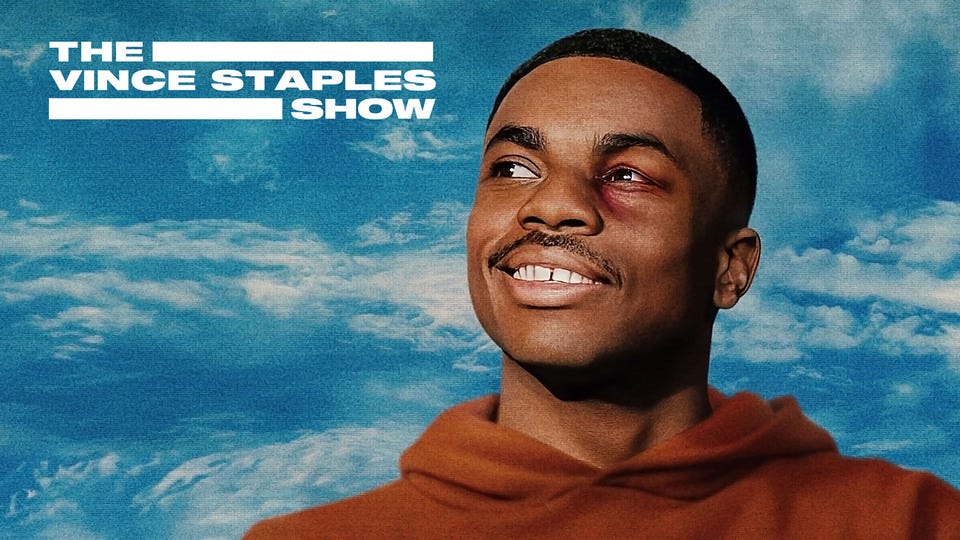 The Vince Staples Show on Netflix Review | Double Take TV Newsletter | Jenni Cullen