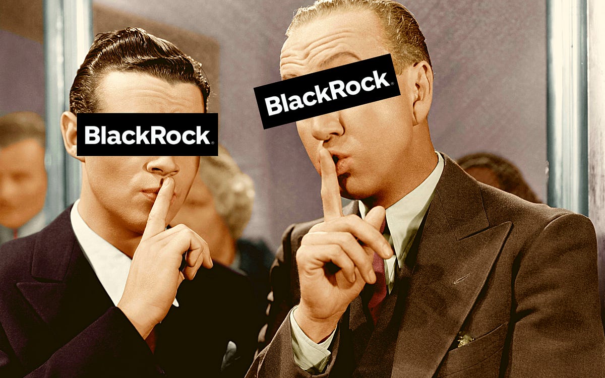 BlackRock: The Secret Company that Owns the World | by Isaiah McCall | Yard  Couch | Medium