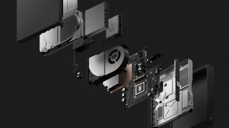 xbox one x tech images