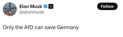 Ivana Stradner on X: "This is SO dangerous. If this is not clear enough- that's what he also wants to do in USA. If the AfD wins in Germany, we are going