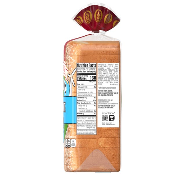 Grocery Outlet Oroweat Organic Rustic White Bread Same-Day Delivery |  Grocery Outlet