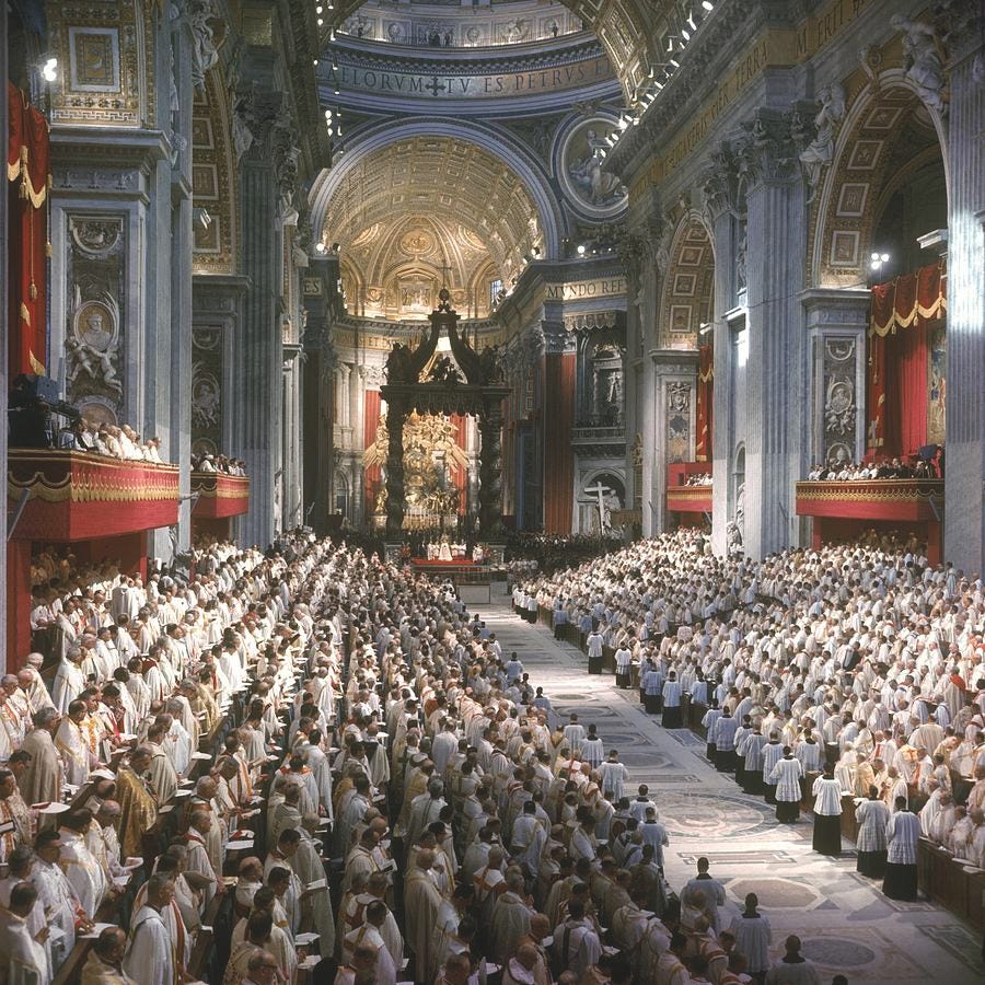 Opening Of The Vatican II Council In by Keystone-france