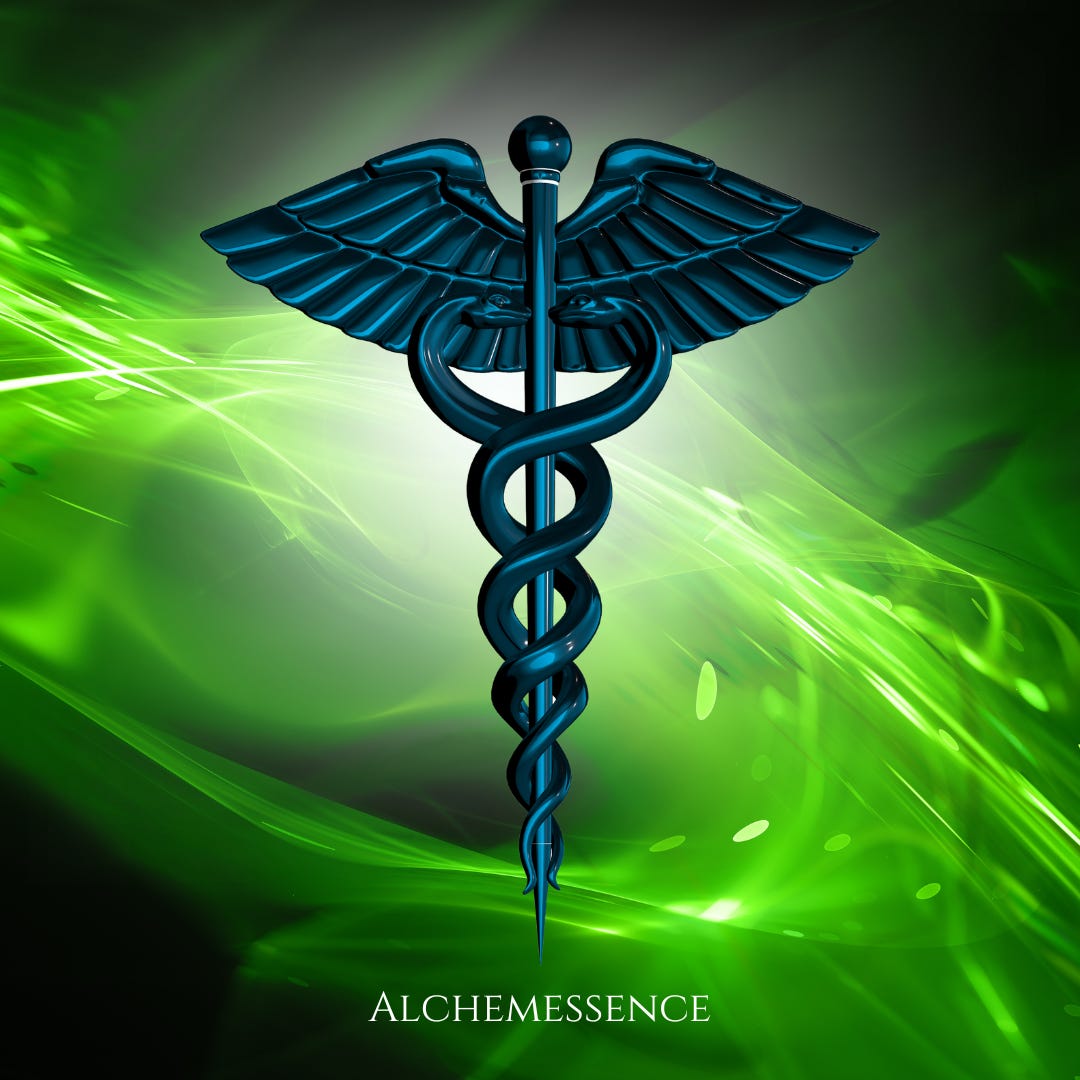 Raphael's caduceus