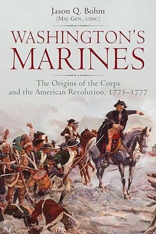 Book Cover of Washington's Marines: The Origins of the Corps and the American Revolution