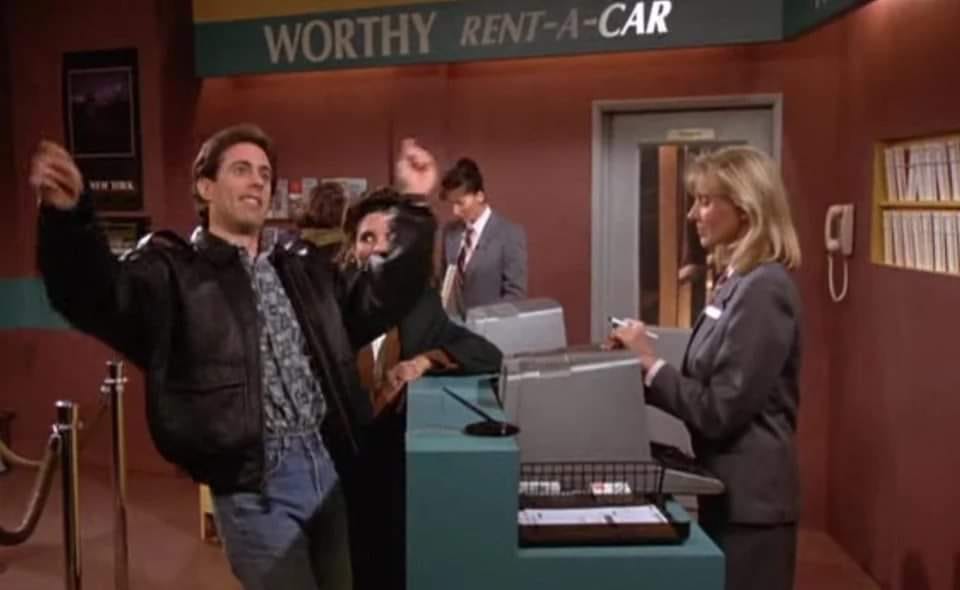 Anyone take the reservation... but you have to hold the reservation : r/ seinfeld