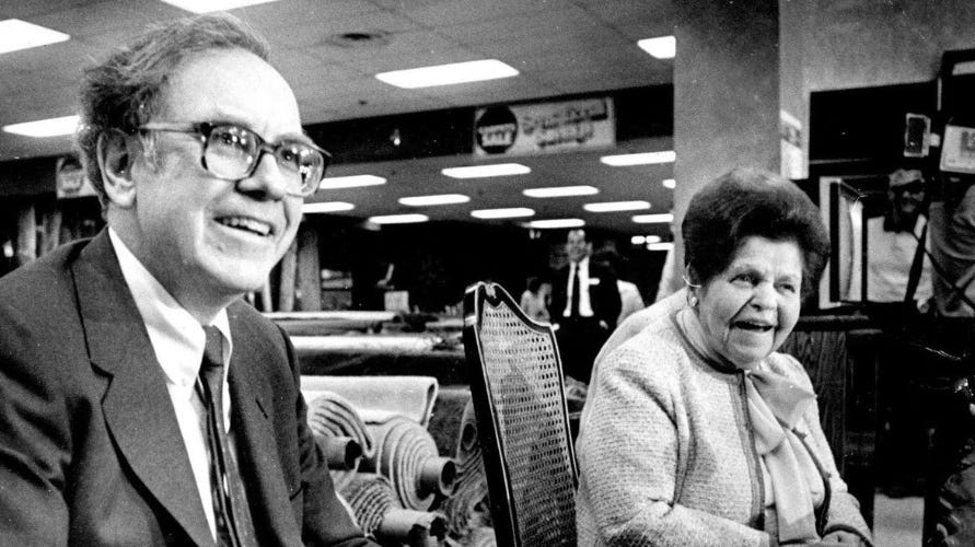 Rose Blumkin: The unauthorized biography of the retail queen | by  FindingCompounders | Medium