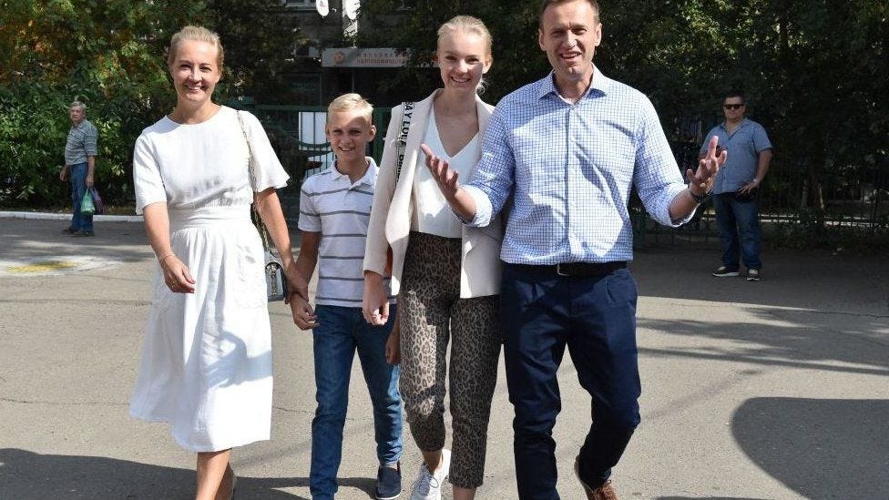 Putin must be held accountable - Yulia Navalnaya - BBC News