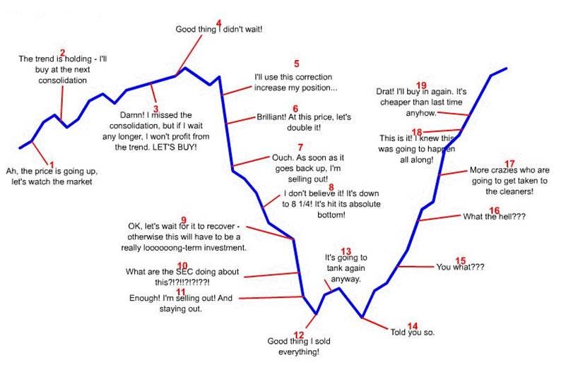 Sentiment Cycle of Fear and Greed | Investing Caffeine