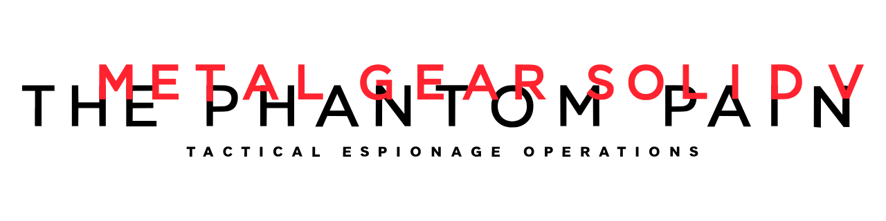 File:Metal Gear Solid V - The Phantom Pain.svg - Wikibooks, open books for  an open world