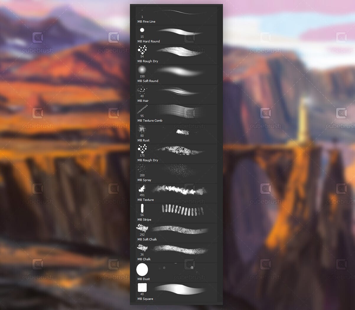 Marc Brunetās Starter Brush Pack 2023