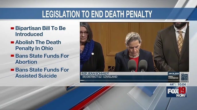 Ohio lawmakers introduce legislation to end death penalty, ACLU opposes