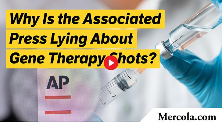why is the associated press lying about gene therapy shots