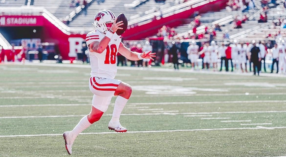 Wisconsin Badgers QB Braedyn Locke