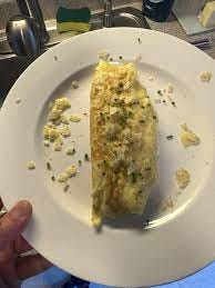 The Bear, Season 2, Episode 9, Omelette. Not as easy without a gas stove,  Boursin Cheese, but made due and improvised a bit. 🎉🔥🧈🥚🧀 : r/TheBear
