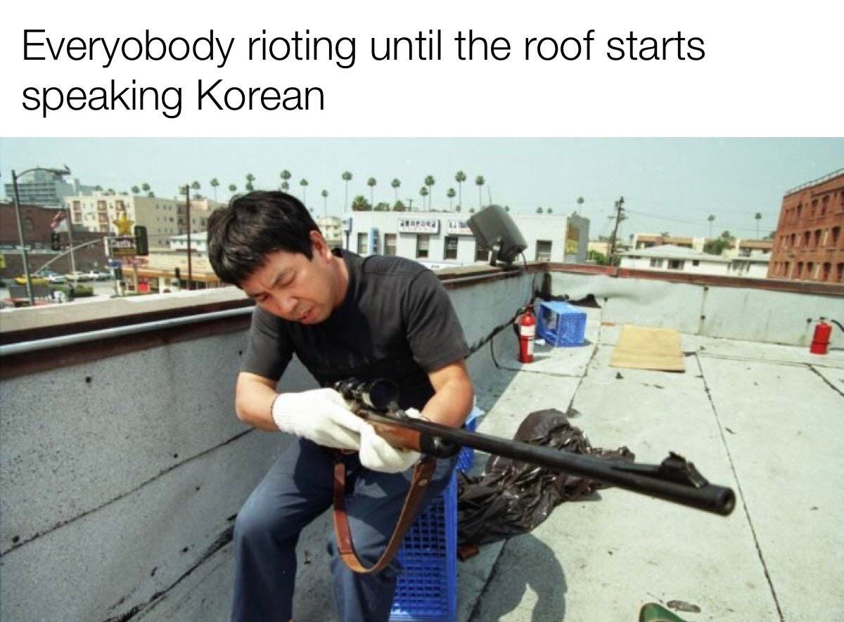 Gotta love roof Koreans : r/HistoryMemes