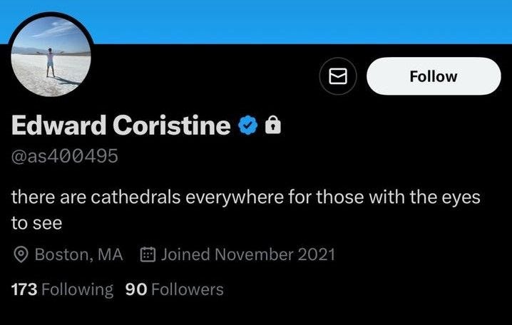 Coristine: joined on November 2021