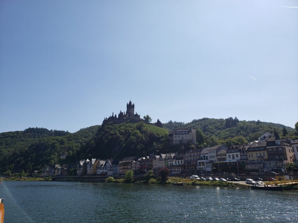 Empire Castle overlooking Cochem in Germany