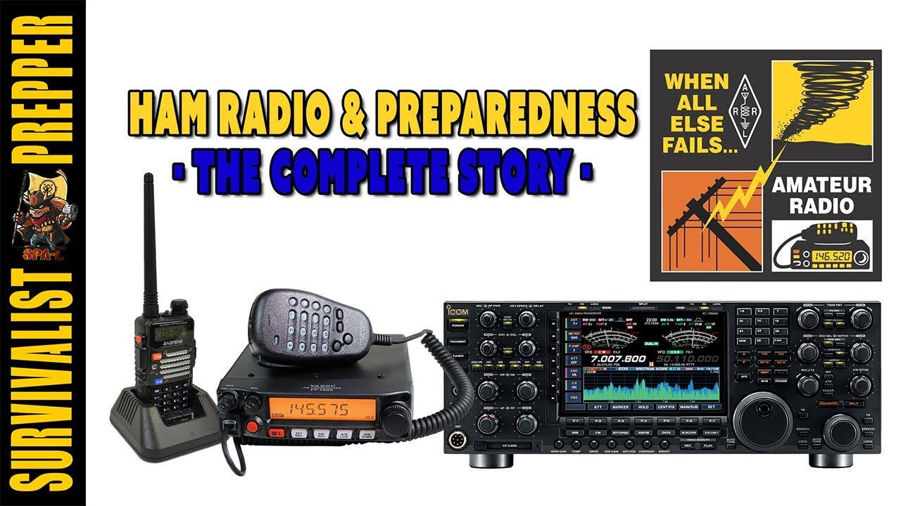 Ham Radio & Preppers: Basics of Amateur Radio, GMRS & MURS - YouTube