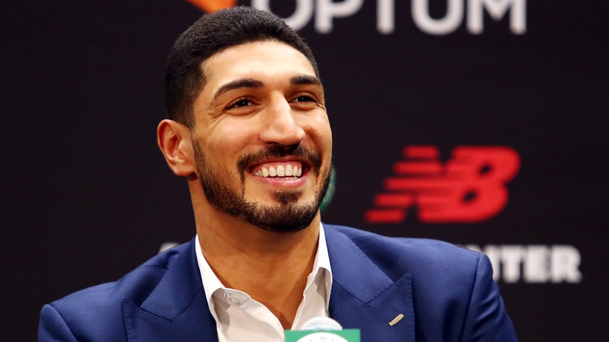 Enes Kanter Freedom Calls Out NBA, 'They're Really Mad!'