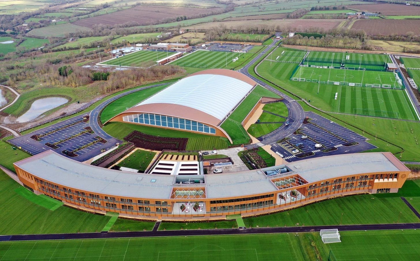 The new Leicester City training center