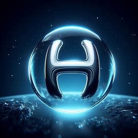 logo of hydrogen, looking futuristic and sleek . Image 4 of 4