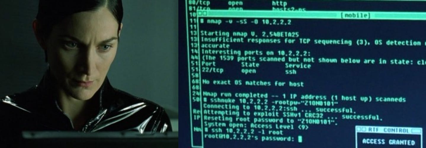 Nmap in the Movies