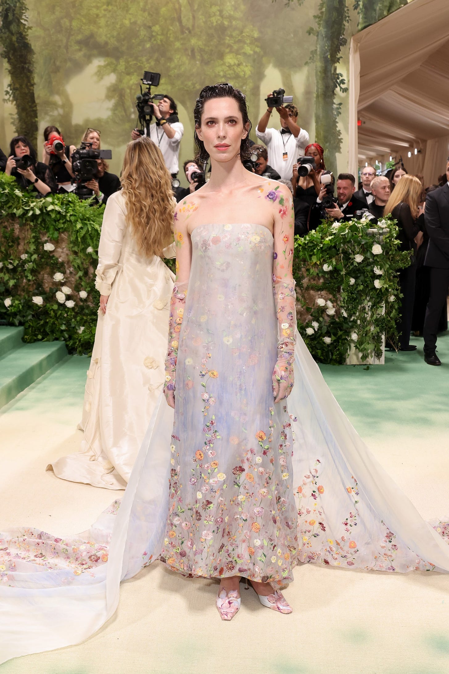 Like an Ophelia Resuscitated!”—Rebecca Hall Wears Danielle Frankel to the  2024 Met Gala | Vogue