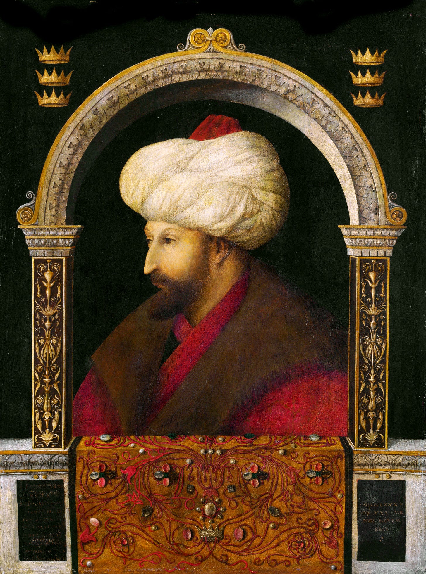 Mehmed II portrait