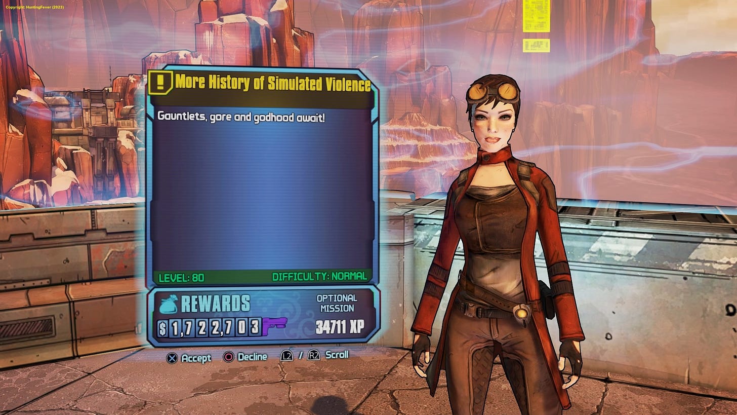 Borderlands 2 - A Vault Hunter's Diary • PSNProfiles.com