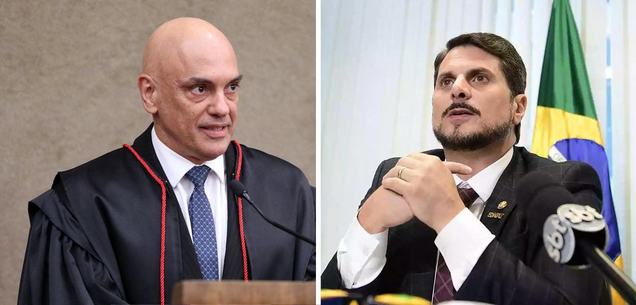 X não tira perfil do senador Marcos Do Val do ar e Moraes aplica multa de R$ 200 mil