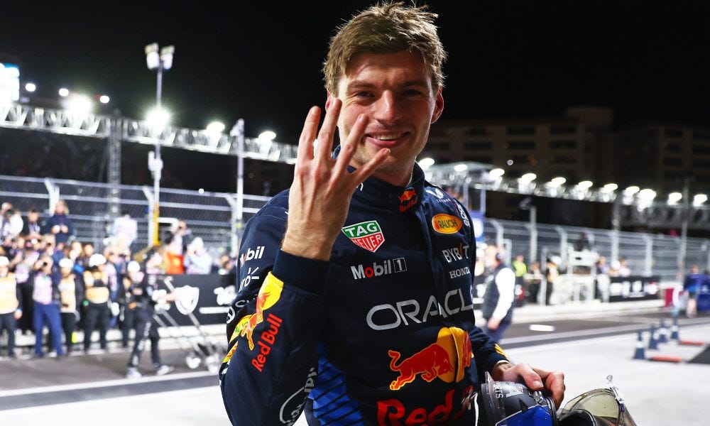 Max Verstappen wins the 2024 Formula 1 championship in Las Vegas