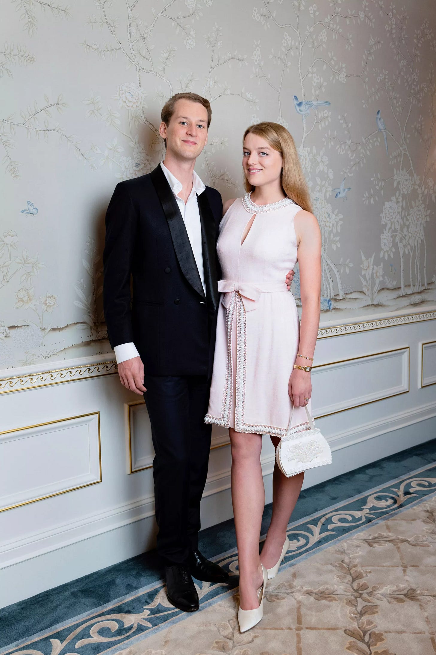 Flora Vesterberg wore a bejewelled vintage dress for a soirée at Claridge's  following her London wedding - Vogue Scandinavia