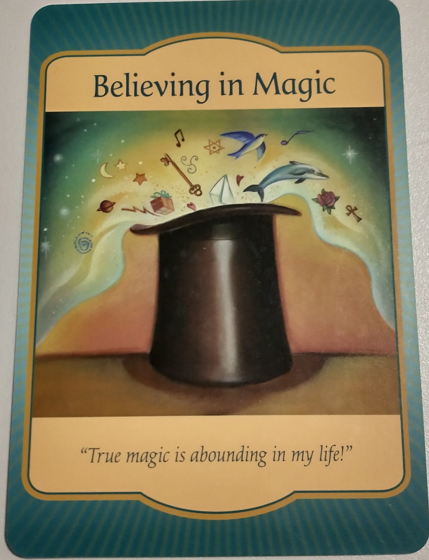 Believing in Magie: "True magic is abounding in my life!"