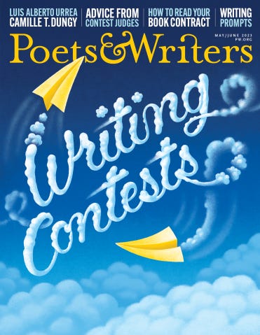 Check out the Page One section of Poets & Writers magazine!