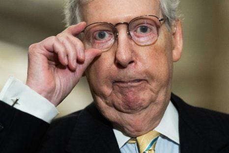 mcconnell laughs question about who could replacehim