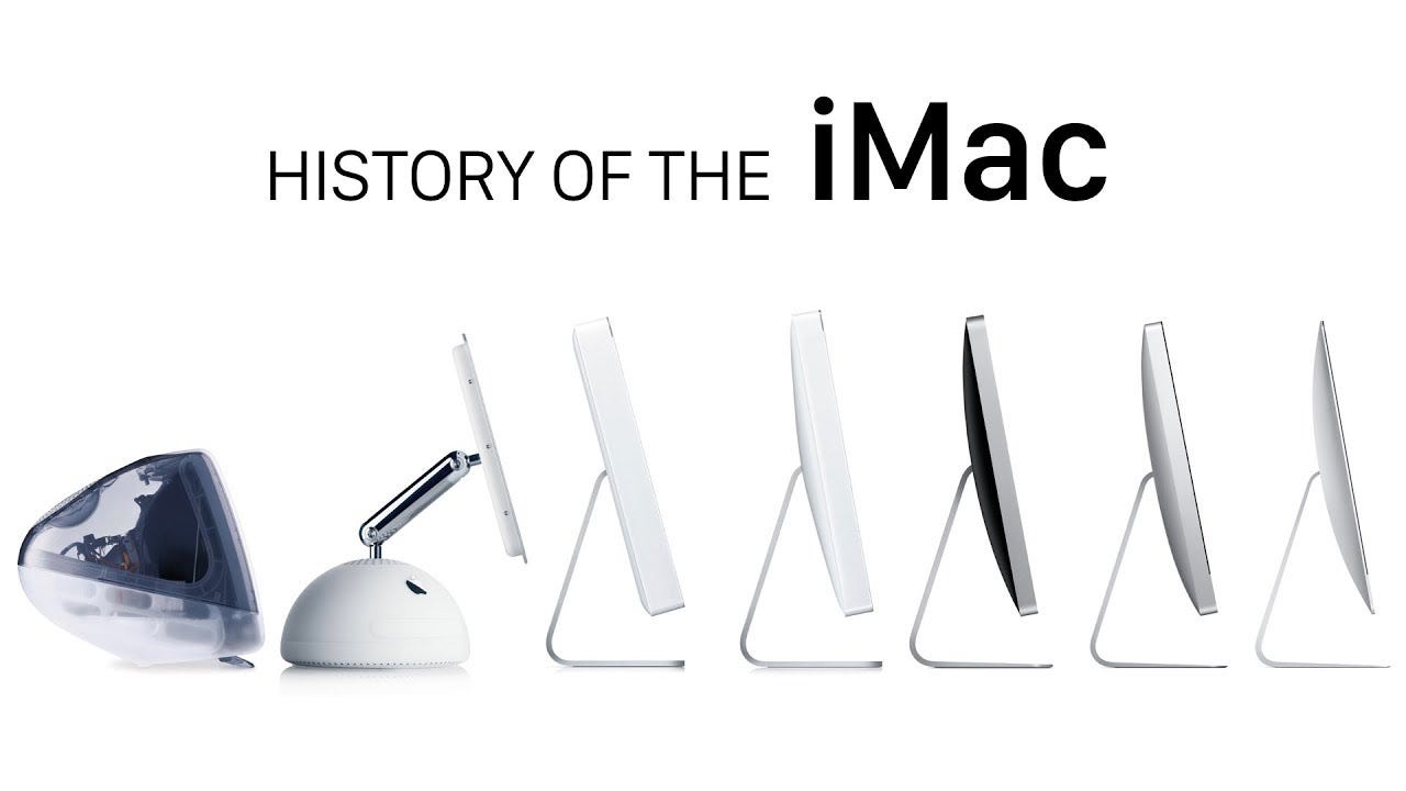 History of the iMac - YouTube