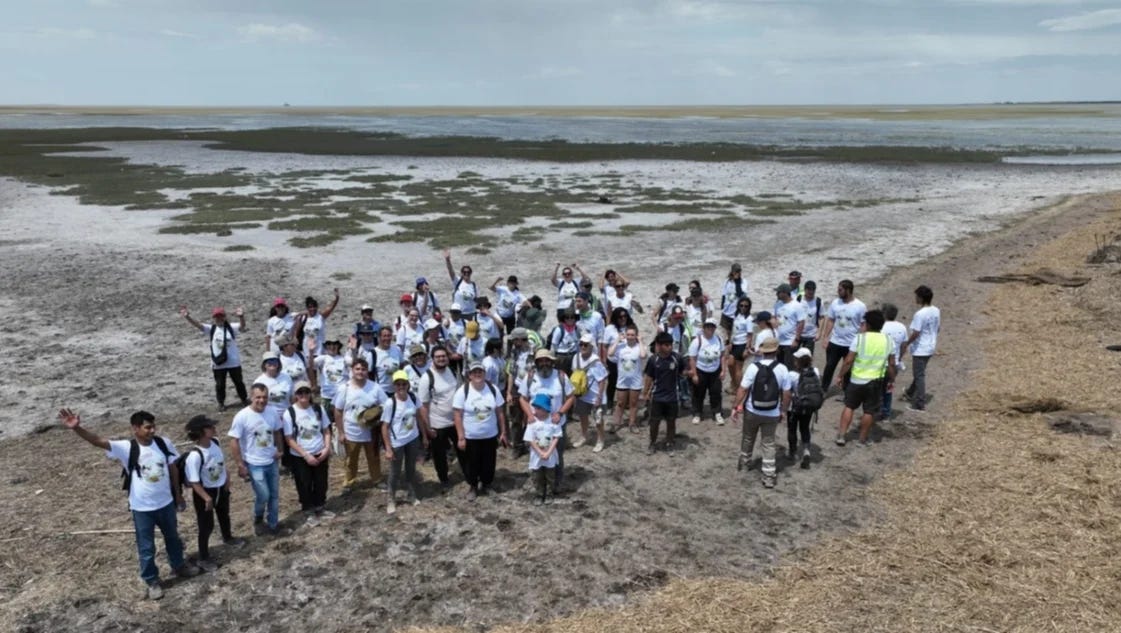 Más de 100 voluntarios participaron de la campaña "Yo Cuido la Ría"