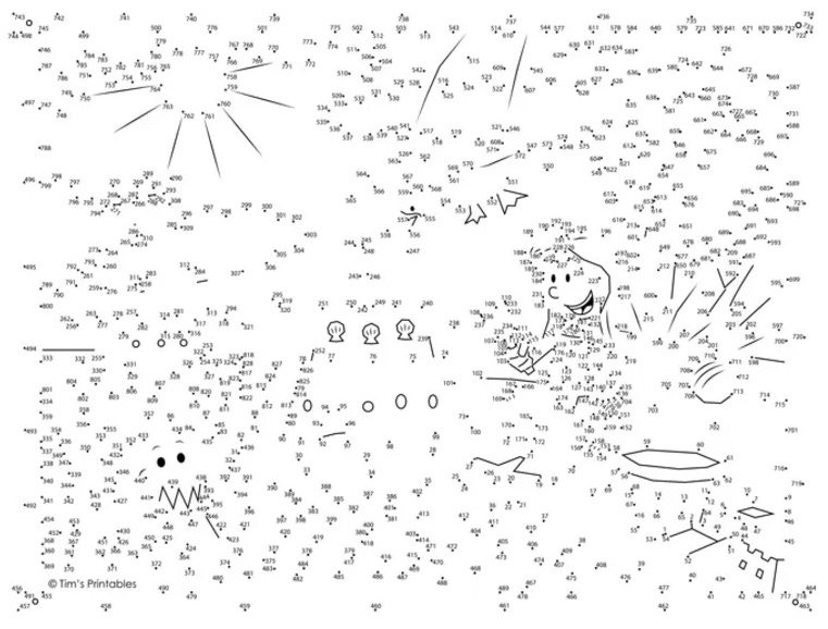 Connect-the-dots puzzle illustrating the concept of mosaic thinking in stock investing, as featured in the Beating the Tide investment newsletter. Represents how investors can connect fragmented information to uncover deeper insights and outperform the market through deep-dive analysis and pattern recognition.