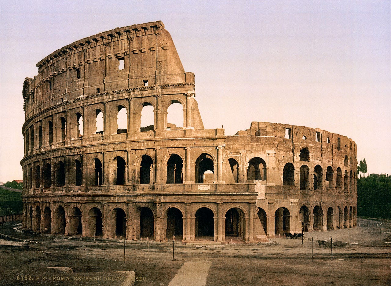 File:Flickr - …trialsanderrors - The Colosseum, Rome, Italy, ca. 1896.jpg -  Wikimedia Commons