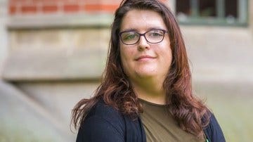 Aimee Challenor said her fiancé’s account appeared to have been hacked