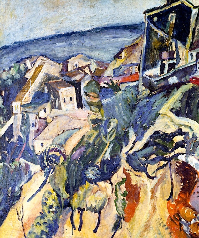 Houses by the Sea
Chaim Soutine - circa 1918