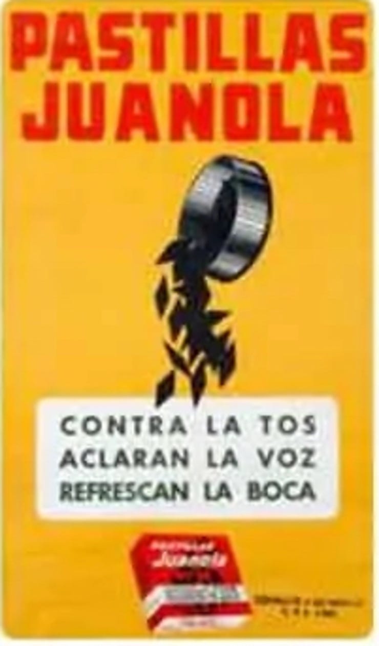 Cartel publicitario de Juanola