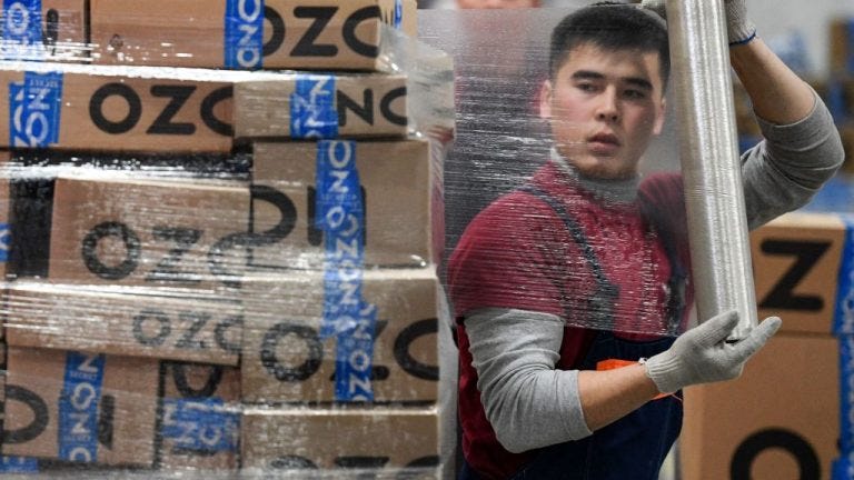 Ozon, Russia's Amazon, fills with Chinese goods post sanctions - Rest of  World
