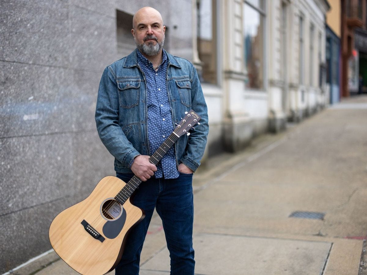 RI singer-songwriter J. Michael Graham playing CD release party at Foolproof Brewing April 21