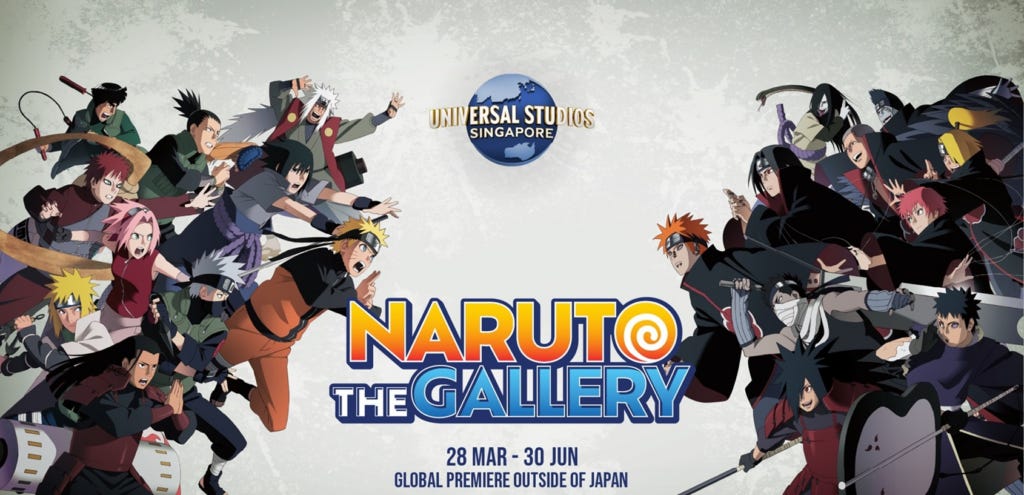 Naruto: The Gallery at Universal Studios Singapore