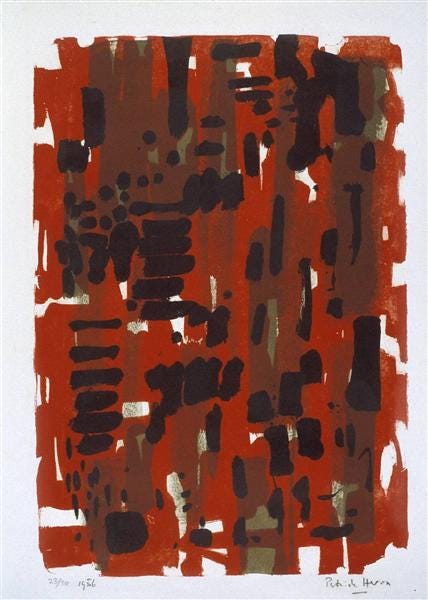 Red Garden, 1956 - Patrick Heron